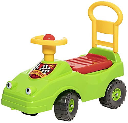 Rutscher Auto Rutscherfahrzeug Baby Taxi Kinder Lauflernhilfe (Grün) von DOHÁNY