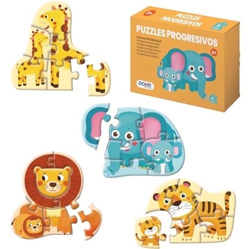 DOHE 6500 Progressive Puzzles für Kinder, Mehrfarbig, 21,5x16x4 cm DOHE 6500 Progressive Puzzles für Kinder, Mehrfarbig, 21,5x16x4 cm von DOHE