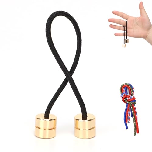 DOINEUFL Begleri Fidget Toys Erwachsene + Ersatzseil, EDC Anti Stress Spielzeug, Antistress Spielzeug Fidget Spinner Sensorik Spielzeugs Geeignete ADHD Aufmerksamkeit üben (Doppelkuchen) von DOINEUFL