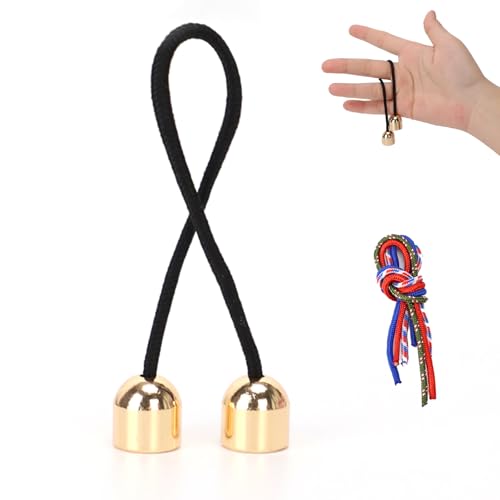 DOINEUFL Begleri Fidget Toys Erwachsene + Ersatzseil, EDC Anti Stress Spielzeug, Antistress Spielzeug Fidget Spinner Sensorik Spielzeugs Geeignete ADHD Aufmerksamkeit üben (Kupferglocke) von DOINEUFL