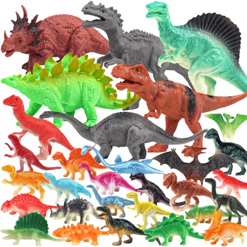 DOITEM 36 Stück Dinosaurier-Spielzeug für 2 3 4 5 6 Jahre alte Jungen Geschenke, Dinosaurier-Spiele für Kinder Spielzeug, Dinosaurier-Figuren Set für Jungen Spielzeug Geschenke für Mädchen DOITEM 36 Stück Dinosaurier-Spielzeug für 2 3 4 5 6 Jahre alte Jungen Geschenke, Dinosaurier-Spiele für Kinder Spielzeug, Dinosaurier-Figuren Set für Jungen Spielzeug Geschenke für Mädchen von DOITEM