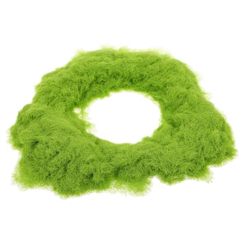 DOITOOL 1 Packung Baustrohpulvermaterial Modellgras künstliches Gras zum Basteln falsches Moos Moospulver Feenhaftes Gartengras Miniaturgras Moosdekoration Beflockung Green von DOITOOL