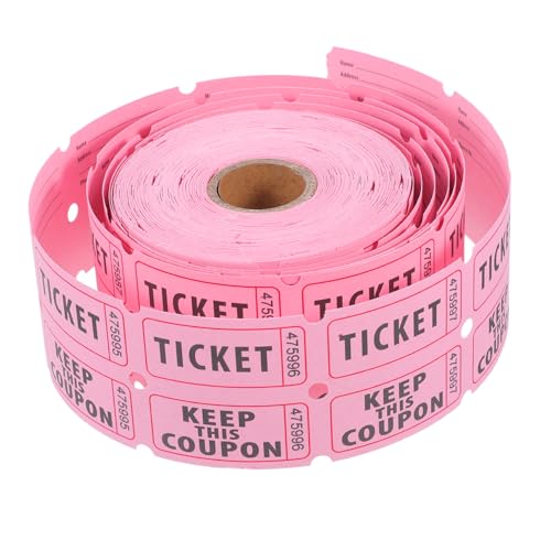 DOITOOL 1 Rolle Tombola Los Klassenzimmer Tickets Eintrittskarten Für Messen Incentive Tickets Für Klassenzimmer Preistickets Für Messen Party Tickets Belohnungssystem Für von DOITOOL