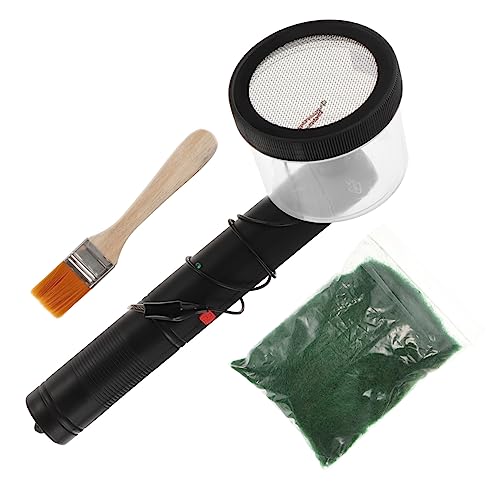 DOITOOL 1 Satz Flocking Kit für Statisches Gras Komfortabler Griff Elektrischer für DIY Szenen für Sandtisch und Modellbau von DOITOOL