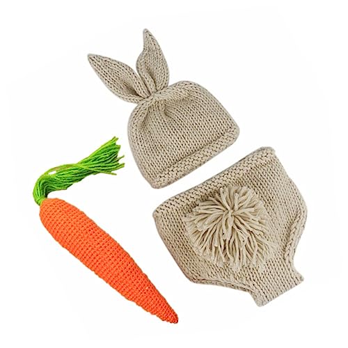 DOITOOL 1 Satz Kleidung für Kaninchenfotografie Hase Foto-Requisite Kaninchenkostüm osterhasenkostüme easter bunny costume Osterfoto-Outfits für Neugeborene -Ostern-Foto-Outfits DOITOOL 1 Satz Kleidung für Kaninchenfotografie Hase Foto-Requisite Kaninchenkostüm osterhasenkostüme easter bunny costume Osterfoto-Outfits für Neugeborene -Ostern-Foto-Outfits von DOITOOL