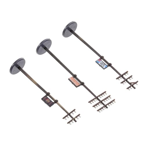 DOITOOL 1 Satz Mikrolandschaft DIY Mini Park Dekore DIY Landschaftsdekor Mini Telegrafenmast Hofornamente Straßentelegrafenmasten Modelle Lichtmodell Mikro Telegrafenmasten DIY Zubehör von DOITOOL