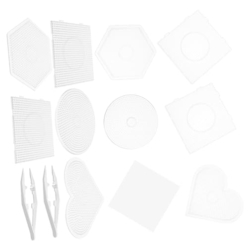 DOITOOL 1 Satz Steckplatten Aus Kunststoffperlen Perlenbrett Stecktafeln Sicherungsperlen Steckbrett Sicherungsperle Stiftplatte Groß Brett Für Perlen Plastik DOITOOL 1 Satz Steckplatten Aus Kunststoffperlen Perlenbrett Stecktafeln Sicherungsperlen Steckbrett Sicherungsperle Stiftplatte Groß Brett Für Perlen Plastik von DOITOOL