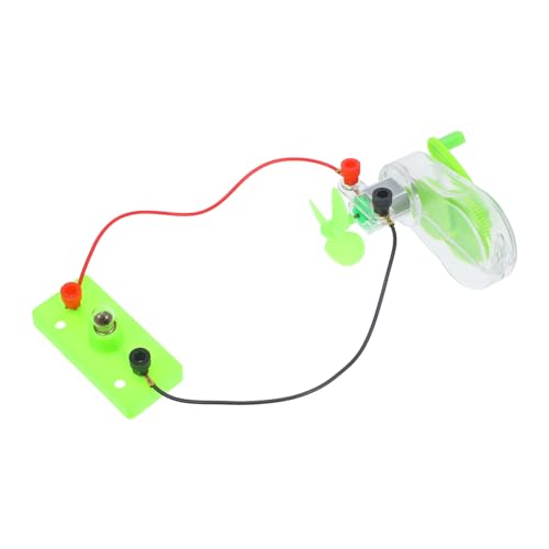 DOITOOL 1 Satz manuelles Generatormodell tragbar mechanisch DIY Handgenerator Stromgenerator Kurbel DIY elektrischer Generator Generator-Spielzeugmodell Kupfer Light Green DOITOOL 1 Satz manuelles Generatormodell tragbar mechanisch DIY Handgenerator Stromgenerator Kurbel DIY elektrischer Generator Generator-Spielzeugmodell Kupfer Light Green von DOITOOL