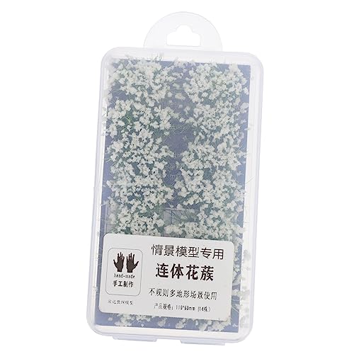 DOITOOL 1 Schachtel Grasschuppen plastiktisch plastikenten dekoringe dollhaus mikrolle Mini-Blumenbüschel selber Machen Grenze Outdoor-Landschaftsmaterial Siamese Blume Kunststoffharz Weiß DOITOOL 1 Schachtel Grasschuppen plastiktisch plastikenten dekoringe dollhaus mikrolle Mini-Blumenbüschel selber Machen Grenze Outdoor-Landschaftsmaterial Siamese Blume Kunststoffharz Weiß von DOITOOL