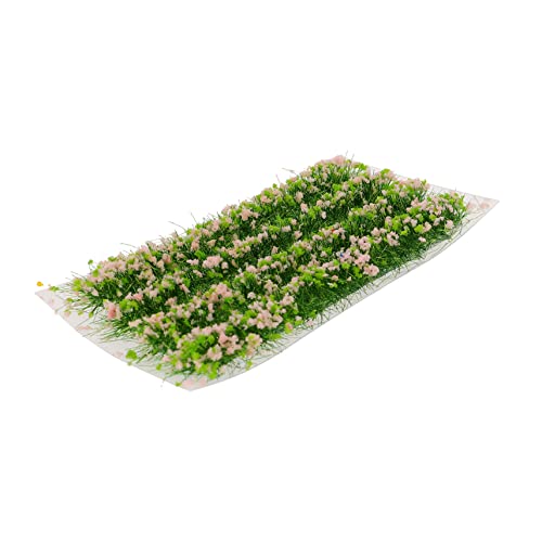DOITOOL 1 Schachtel Kunstrasen Miniatur-pflanzencluster Blütenbüschel Szenisch Miniaturen Aus Gras Künstlich Für Draußen Gartenschmuck Falsches Gras Grasbüschel Miniatur Klein Blumen Harz von DOITOOL