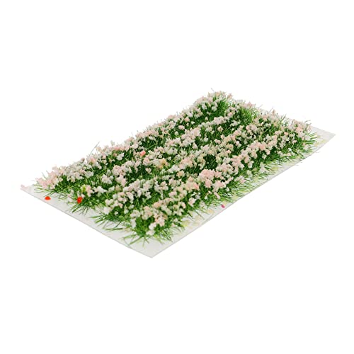 DOITOOL 1 Schachtel Miniatur Blumenbüschel Resin für Modellbau Realistische Mikro Landschaftsdekoration Langlebige Blumencluster für DIY Sandtisch und Puppenhaus Außenbereich Zartes von DOITOOL