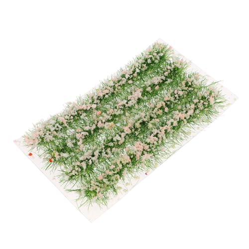 DOITOOL 1 Schachtel Miniatur Landschaftsdekoration Resin Blumen Cluster Langlebig Realistisch für Sandtisch Modellbau Outdoor Vegetation DIY Zubehör in Kirschblütenrosa von DOITOOL