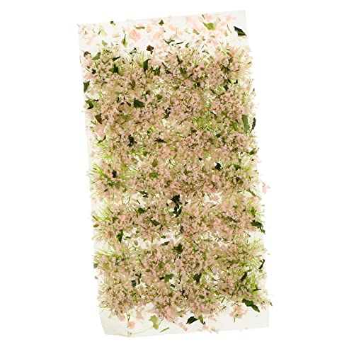 DOITOOL 1 Schachtel Sandtisch DIY Material Miniatur Moos Künstliche Pflanzen Drinnen Mini-kunstpflanzen Szene Künstliche Blumen Gefälschte Sträucher Cluster Landschaft Plastik Rosa von DOITOOL
