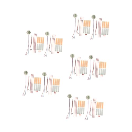 DOITOOL 10 Sätze DIY Fruchtbatterie Experimentierset mit Metall Elektroden Schüler Lernspielzeug Elektronische Uhr für Stromerzeugung und Naturwissenschaftliche Experimente DOITOOL 10 Sätze DIY Fruchtbatterie Experimentierset mit Metall Elektroden Schüler Lernspielzeug Elektronische Uhr für Stromerzeugung und Naturwissenschaftliche Experimente von DOITOOL