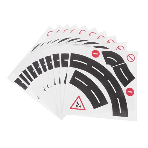DOITOOL 10 Sets Autobahn Kurvenaufkleber Selbstklebende Verkehrsbänder Lustige Verkehrsschilder Spielstraßenaufkleber Kurvenstraßenaufkleber Fürs Auto Lustige Aufkleber DOITOOL 10 Sets Autobahn Kurvenaufkleber Selbstklebende Verkehrsbänder Lustige Verkehrsschilder Spielstraßenaufkleber Kurvenstraßenaufkleber Fürs Auto Lustige Aufkleber von DOITOOL