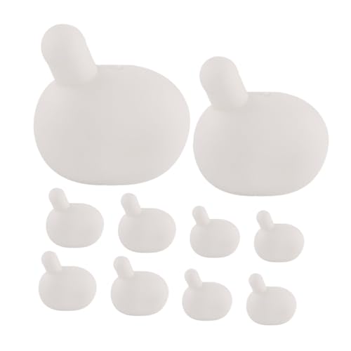 DOITOOL 10 Stück Bubble Inner Core Ball Accessoires Squeeze-Puppe-Einsatzball Basteln von Seifenblasen-Requisiten Puppenblasen zusammendrücken Puppenversorgung DIY zubehör Kieselgel Weiß DOITOOL 10 Stück Bubble Inner Core Ball Accessoires Squeeze-Puppe-Einsatzball Basteln von Seifenblasen-Requisiten Puppenblasen zusammendrücken Puppenversorgung DIY zubehör Kieselgel Weiß von DOITOOL