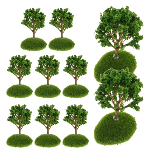 DOITOOL 10 Stück Teiliges Miniaturbäume Kunstbäume für Diorama Mikrolandschaften Märchengärten und Zuglandschaften für DIY Projekte und Architekturmodelle DOITOOL 10 Stück Teiliges Miniaturbäume Kunstbäume für Diorama Mikrolandschaften Märchengärten und Zuglandschaften für DIY Projekte und Architekturmodelle von DOITOOL