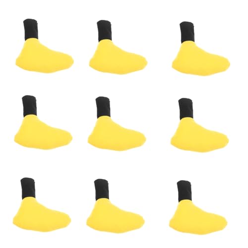 DOITOOL 10 Stück Teiliges Plüschente Körperteile Zubehör Gelbe Stoffente Füße für Dekoration Weiche und Langlebige Plüschteile für Spielzeuggestaltungen DOITOOL 10 Stück Teiliges Plüschente Körperteile Zubehör Gelbe Stoffente Füße für Dekoration Weiche und Langlebige Plüschteile für Spielzeuggestaltungen von DOITOOL