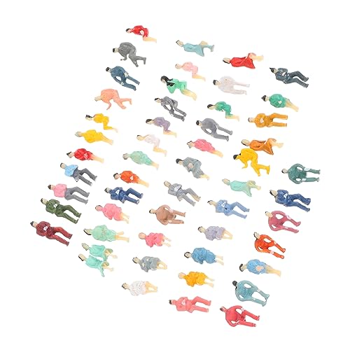 DOITOOL 100 Stück Menschen Figuren Kunststoff Sitzende und Stehende für Landschafts und Sandtisch Dekorationen DIY Zubehöre für Schulprojekte und Sammlungen DOITOOL 100 Stück Menschen Figuren Kunststoff Sitzende und Stehende für Landschafts und Sandtisch Dekorationen DIY Zubehöre für Schulprojekte und Sammlungen von DOITOOL