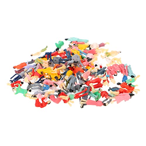 DOITOOL 100 Stück Menschenmodelle Aus Plastik Landschaft Menschen Modelle Gemalte Menschenmodelle Menschliche Modellverzierung Landschaft Menschliche Modelle Simulation Menschliches Modell von DOITOOL