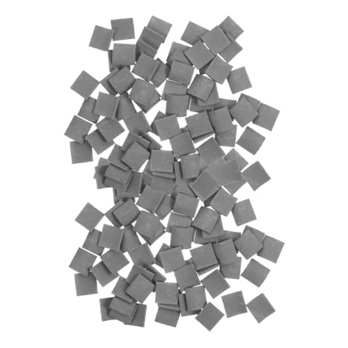 DOITOOL 100 Stück Mikro Landschafts Simulationssteine Miniatur Dachziegel Modellziegel Simulations Dachziegel Mikro Dachziegel Puppenhaus Dachziegel Gefälschte Dachziegel Mini von DOITOOL