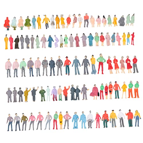 DOITOOL 100 Stück Sandtischpuppenmodell Menschenfiguren Miniatur Menschenfiguren Winzige Menschenfiguren Menschen Miniatur Kinderspielzeug Winzige Figuren Menschen Schaufensterpuppe Junge von DOITOOL