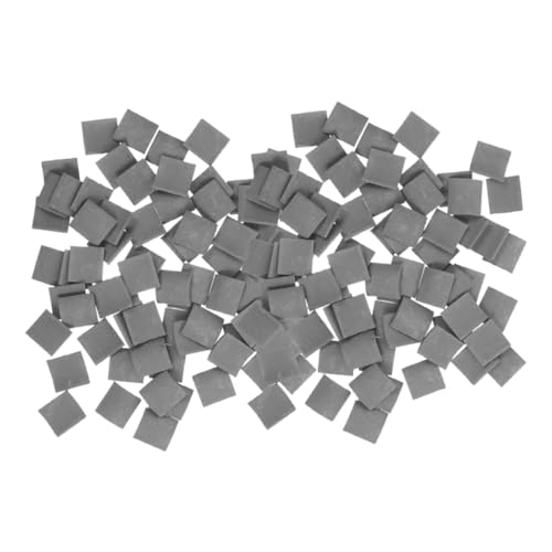 DOITOOL 100Stücke Mini Dachfliesen Für Puppenhausdekoration Realistische Simulationsfliesen Für Mikrolandschaftsgestaltung Und Gartenrequisiten Für Bastelprojekte Und Miniaturmodelle von DOITOOL