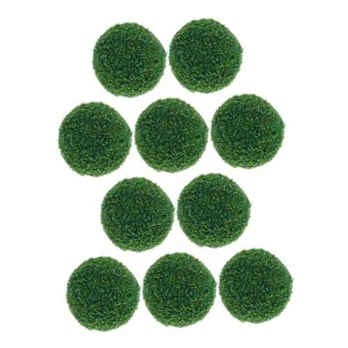 DOITOOL 10Stücke Künstliche Grasbälle für Puppenhäuser DIY Sandtische und Miniaturlandschaften Pflegeleicht Realistisch und Kompakt für Projekte DOITOOL 10Stücke Künstliche Grasbälle für Puppenhäuser DIY Sandtische und Miniaturlandschaften Pflegeleicht Realistisch und Kompakt für Projekte von DOITOOL