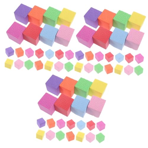 DOITOOL 150 Stck. Bunte Schaumstoff Bausteine Lehrspielzeug für Vorschulkinder Sicher und Robust Fördert die Frühkindliche Entwicklung und Interaktion mit Eltern von DOITOOL