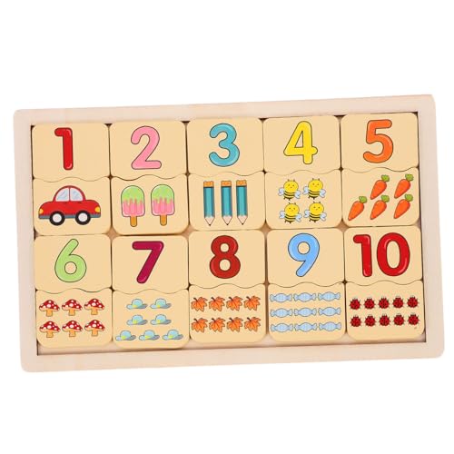 DOITOOL 1Satz Holzpuzzle für Pädagogisches zur Farberkennung und Formsortierung Montessori Puzzle für Kleinkinder und Vorschulkinder Altersgerecht Ab Jahr DOITOOL 1Satz Holzpuzzle für Pädagogisches zur Farberkennung und Formsortierung Montessori Puzzle für Kleinkinder und Vorschulkinder Altersgerecht Ab Jahr von DOITOOL