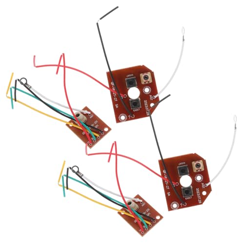 DOITOOL 2 Sätze Fernbedienungsmodul für Rc DIY Empfänger und Senderplatine mit Antenne für Schulprojekte und Elektrische Experimente Fördert Kreativität und Neugierde bei Kindern DOITOOL 2 Sätze Fernbedienungsmodul für Rc DIY Empfänger und Senderplatine mit Antenne für Schulprojekte und Elektrische Experimente Fördert Kreativität und Neugierde bei Kindern von DOITOOL