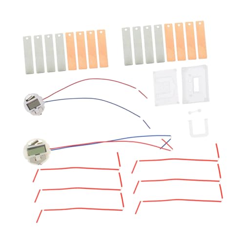 DOITOOL 2 Sätze Fruchtbatterie-Experiment Lernspielzeug experimentelle Ausrüstung Wissenschafts-Kit wissenschaftliches Experiment Fruchtbatterie Physikalische Experimentierkästen Metall von DOITOOL