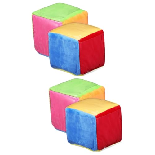DOITOOL 2 Sätze Plüschtier Taschenwürfel Lernen Brettspiele Würfel Story Cubes -Spiel Geschichtenwürfel Für Kartenspielspielzeug Spiel Würfel Kunststofffolie 2 Stücke * 2 von DOITOOL