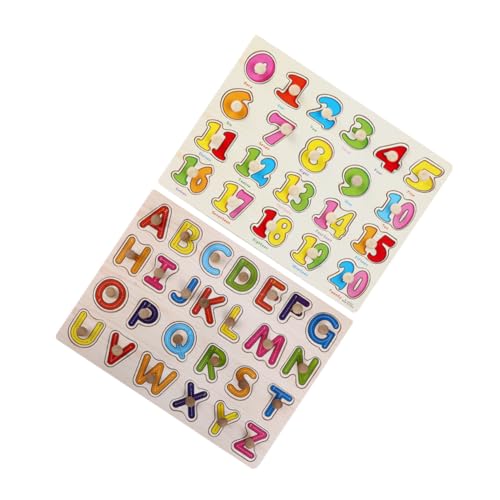 DOITOOL 2 Satz Vorschulspielzeug Kleinkind -rätsel Mit Großen Zahlen Puzzle Formen Zahlenblock Alphabet-rätsel Montessori-rätsel Steckpuzzles Für Kleinkinder Zahlenrätsel Holz DOITOOL 2 Satz Vorschulspielzeug Kleinkind -rätsel Mit Großen Zahlen Puzzle Formen Zahlenblock Alphabet-rätsel Montessori-rätsel Steckpuzzles Für Kleinkinder Zahlenrätsel Holz von DOITOOL