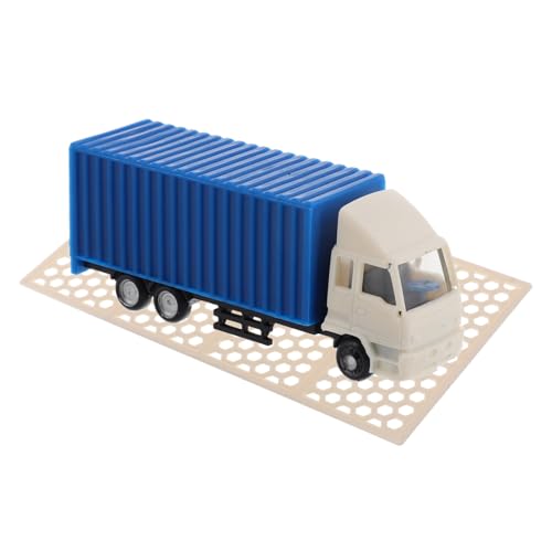 DOITOOL 2 Stück Farbiges LKW-Modell Farbige Lastwagen Modell Lastwagen LKW Modell Sandtisch Zubehör Modell Lastwagen Mini Modell LKW Modelszene Szenenzubehör Plastik von DOITOOL
