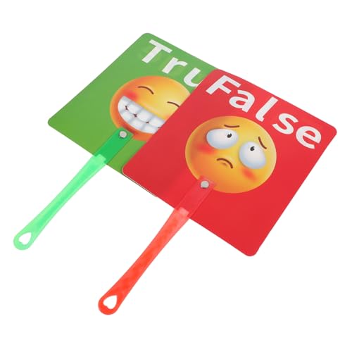DOITOOL 2 Stück Früherziehung Die Handkartenpaddel Für Das Klassenzimmer Antworttafel Handheld Wahltafel Auktionspaddel Spiel Wahlpaddel Klassenzimmer Wahltafel Wahlzubehör Kunststoff DOITOOL 2 Stück Früherziehung Die Handkartenpaddel Für Das Klassenzimmer Antworttafel Handheld Wahltafel Auktionspaddel Spiel Wahlpaddel Klassenzimmer Wahltafel Wahlzubehör Kunststoff von DOITOOL