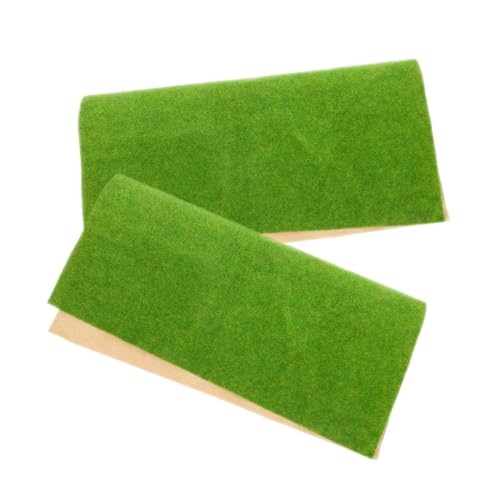 DOITOOL 2 Stück Kunstrasen Künstliche Grasauflage Matte Aus Künstlichem Gras Grasteppich Rasen Für Sandtisch Gefälschtes Rasenmaterial Falscher Rasen Gefälschte Grasmatte Grün Plastik DOITOOL 2 Stück Kunstrasen Künstliche Grasauflage Matte Aus Künstlichem Gras Grasteppich Rasen Für Sandtisch Gefälschtes Rasenmaterial Falscher Rasen Gefälschte Grasmatte Grün Plastik von DOITOOL