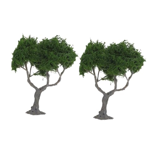 DOITOOL 2 Stück Mikrolandschaft Baum Realistische Pflanzen für Architektur DIY Dekoration Sandtischmodell Flexibles Design für Kreative Projekte DOITOOL 2 Stück Mikrolandschaft Baum Realistische Pflanzen für Architektur DIY Dekoration Sandtischmodell Flexibles Design für Kreative Projekte von DOITOOL