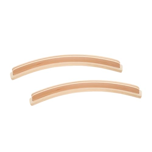 DOITOOL 2 Stück Poker -anzeigeständer Kartenhalter Für Spielkarten Spielkartenhalter Kartenhalter Aus Holz Kartenhalter Für Spielkartenzubehör Hölzern Beige von DOITOOL