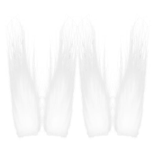 DOITOOL 2 Paar Weiße Weihnachtsmann-Augenbrauen Selbstklebende Falsche Augenbrauen Weihnachtsmann-Verkleidung Kreatives Zubehör Für Weihnachtsfeiern Maskeraden von DOITOOL