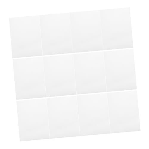 DOITOOL 20 Stück Braille Papier Braille Schulmaterialien Geräte Für Blinde Braille Schreibpapier Für Blinde Schreibpapier Für Blinde Braille Schreibmaterial Weiß von DOITOOL