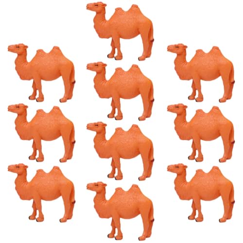 DOITOOL 20 Stück Kamel-Puppen-Ornament Kamel-Spielzeug Für Kinder Kamel-Figuren Kamel-Figuren Kamel-Figuren Kamel-Requisiten Tiere Figuren Tischdekoration Tischdekoration von DOITOOL