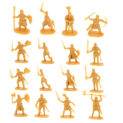 DOITOOL 200 Stück Mittelalterliche Soldaten Miniaturfiguren aus Stabilem Kunststoff Langlebige Mini Soldaten Modellspielzeuge für Fantasievolles Rollenspiel Historische Sammlungen DOITOOL 200 Stück Mittelalterliche Soldaten Miniaturfiguren aus Stabilem Kunststoff Langlebige Mini Soldaten Modellspielzeuge für Fantasievolles Rollenspiel Historische Sammlungen von DOITOOL