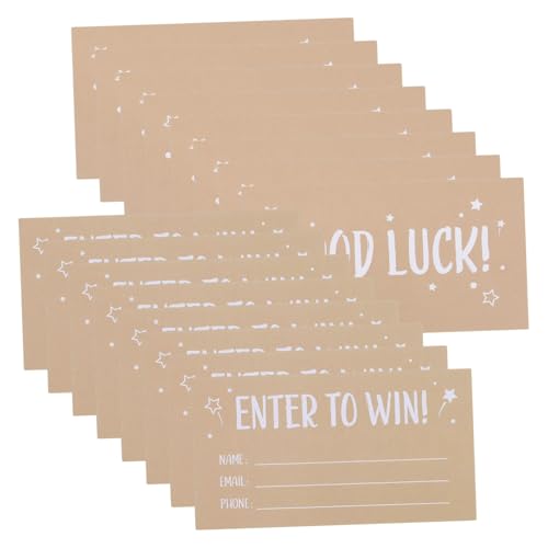 DOITOOL 200 Stück Tombola Lose E Mail Boxnummer Türgewinnscheine Auktionspaddel Mit Zahlen Tombola Trommel Spendenaktion Polar Tickets Essensgutscheine Für Veranstaltungen von DOITOOL
