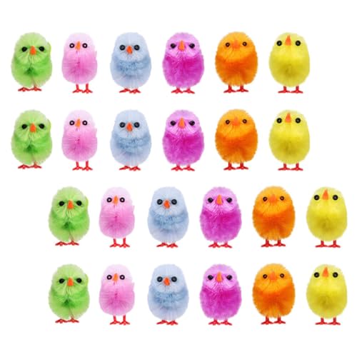 DOITOOL 24 Stück -Pelzküken Osterküken Pelzige Küken-Plüsch-Hühnerspielzeuge Mini-Hühnerfiguren Flauschiges Hühnerspielzeug Für Osterkorbfüller -Partygeschenke DOITOOL 24 Stück -Pelzküken Osterküken Pelzige Küken-Plüsch-Hühnerspielzeuge Mini-Hühnerfiguren Flauschiges Hühnerspielzeug Für Osterkorbfüller -Partygeschenke von DOITOOL