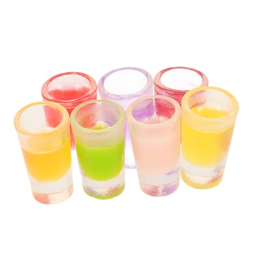 DOITOOL 3 Sätze Getränkemodell- Dekoration Mini-Tasse Miniatur Vorgeben Kind Kleines Getränkemodell Mini-getränk Modell Für Gefälschte Getränke Harz 7 Stück * 3 DOITOOL 3 Sätze Getränkemodell- Dekoration Mini-Tasse Miniatur Vorgeben Kind Kleines Getränkemodell Mini-getränk Modell Für Gefälschte Getränke Harz 7 Stück * 3 von DOITOOL