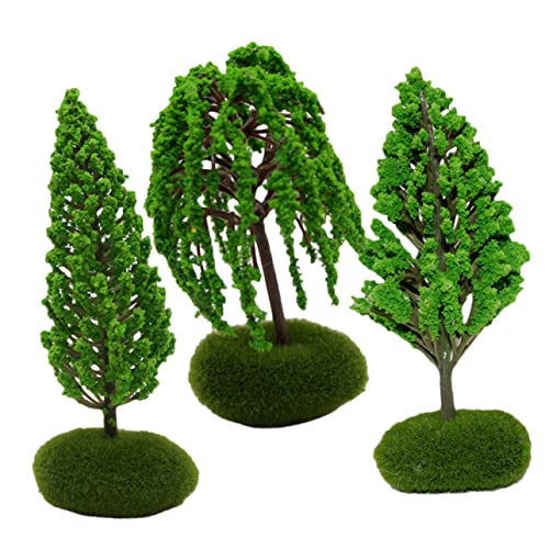 DOITOOL 3 Stück Miniatur Diorama Bäume Realistische Miniatur Landschaftsbaum für Sandtisch Dekoration DIY Mikro Landschaftsdesign für Architektur und Modellbau DOITOOL 3 Stück Miniatur Diorama Bäume Realistische Miniatur Landschaftsbaum für Sandtisch Dekoration DIY Mikro Landschaftsdesign für Architektur und Modellbau von DOITOOL