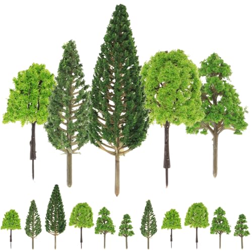 DOITOOL 30 Stück Teiliges Miniatur Baum aus Leichte Modellbäume für Modelleisenbahn Gestaltung Wiederverwendbare DIY Gartendekoration und Sandtisch Szenerie für Schreibtisch und Modellbau DOITOOL 30 Stück Teiliges Miniatur Baum aus Leichte Modellbäume für Modelleisenbahn Gestaltung Wiederverwendbare DIY Gartendekoration und Sandtisch Szenerie für Schreibtisch und Modellbau von DOITOOL