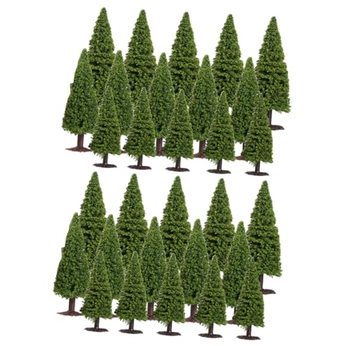 DOITOOL 30Stücke Kiefer Modellbaum DIY Landschaftsmodellierung Hohen Bäumen Für Architektur Und Gartenlandschaft Hochwertige Kunststoffbäume von DOITOOL