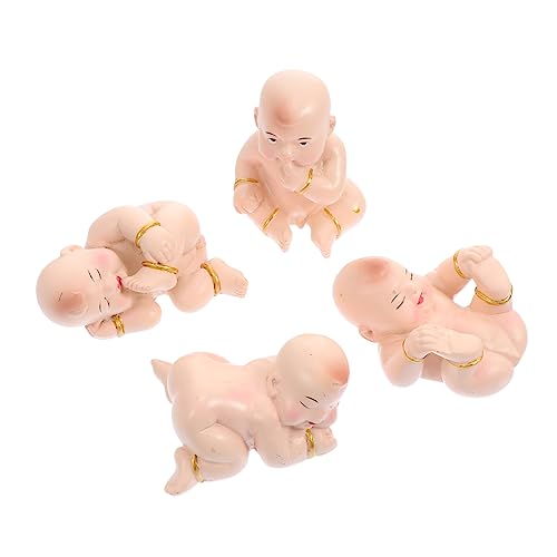 DOITOOL 4 Stück Teiliges Miniatur Modellset Harz für Sandtische Kinderfiguren für Mikrolandschaften für Dekoration und Spielgestaltung DOITOOL 4 Stück Teiliges Miniatur Modellset Harz für Sandtische Kinderfiguren für Mikrolandschaften für Dekoration und Spielgestaltung von DOITOOL